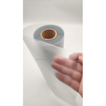 Película de PVC helada translúcida flexible para bolsas de orina