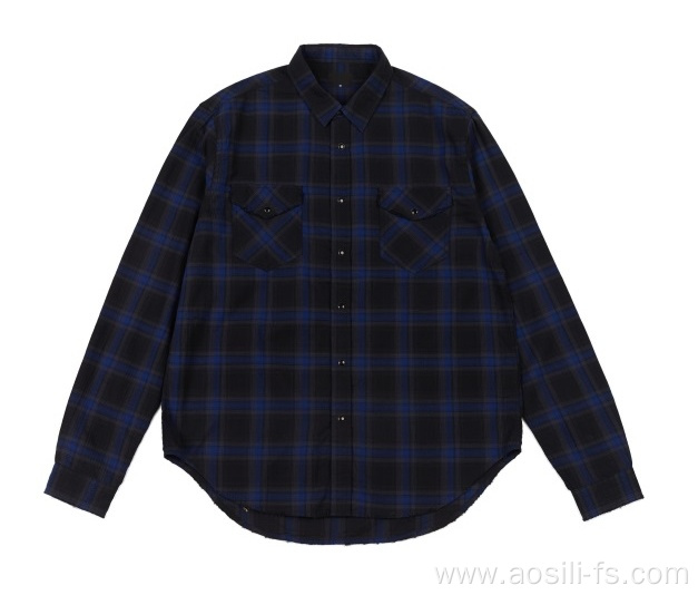 Autumn and Winter Style Men's Woven Shirts