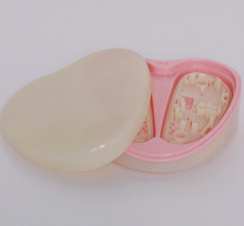 Heart Shape PU Cosmetic Box