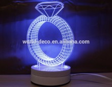 Hot-sale shop window display,3D Gift Display,3D Table Sign