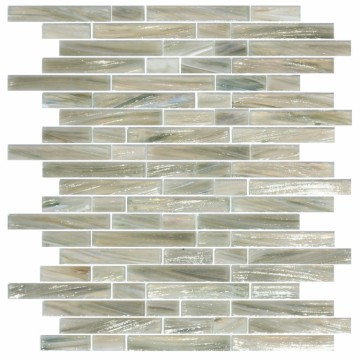 Long strip subway series ice texture mosaic tiles