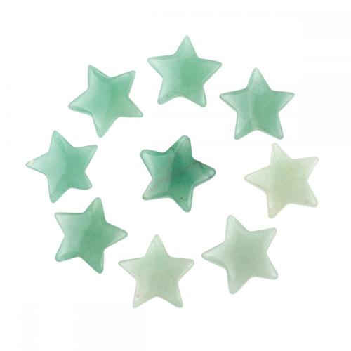 20mm Stone Star Charm Home Decoration Gemstone Star Shape Handmade Pendant Home Decorations