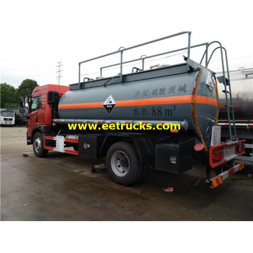 FAW 8800 Litres H2SO4 Delivery Tankers