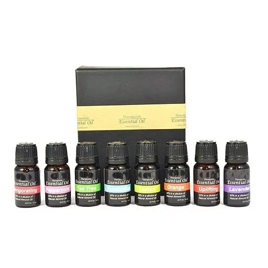 Essential Oil Set 8x10ml Therapeutic Grade 100% Pure