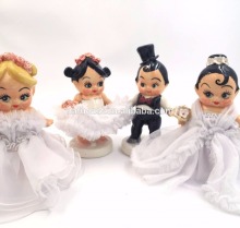 Hand made doll wedding dress - set