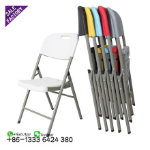 Wholesale Cheap Plastic Folding Chairs with Fan Back for Outdoor Weddings