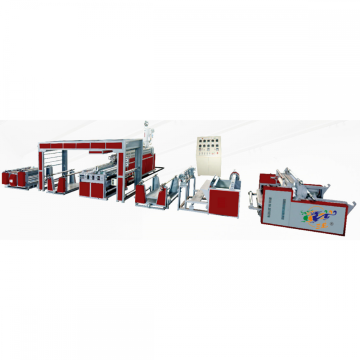 Automatic Double Extrusion Plastic Film Laminating Machine