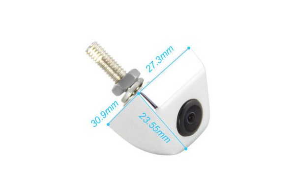 Metal Housing Screw Mirror Universal Auto Camera Fit for Rear View/Side View