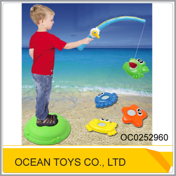 Summer battery operated fishing game plastic toy fish hooks OC0252960