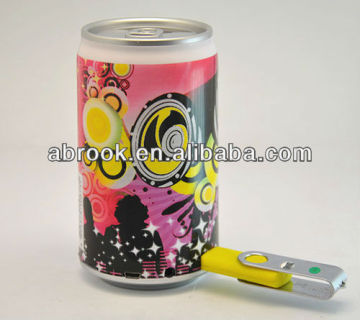 Bluetooth mini tin can multimedia speaker