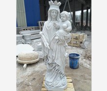 Stone Creative Concepts Virgin Mary Holding Baby Statue