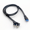 USB3.0 FEMAL FEMALE HEALE auf 20pin Motherboard Mainboard -Kabel