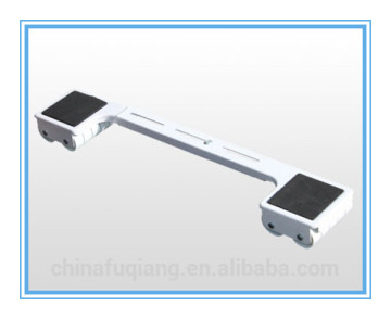 Appliance Movers Adjustable Steel White Painted