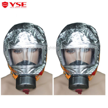 Disposable Fire resistant emergency smoke protective hood