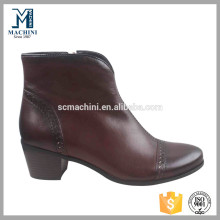 New arrvial genuine leather ankle women boot