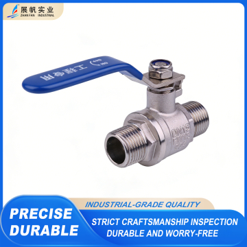 Corrosion-Resistant Double External Thread Ball Valve