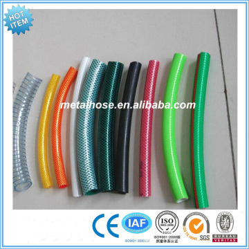 Colorful PVC reinforced hose