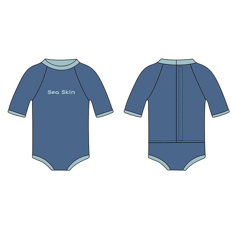 Seaskin Baby Swampist Sipuit Soft Rash Guard