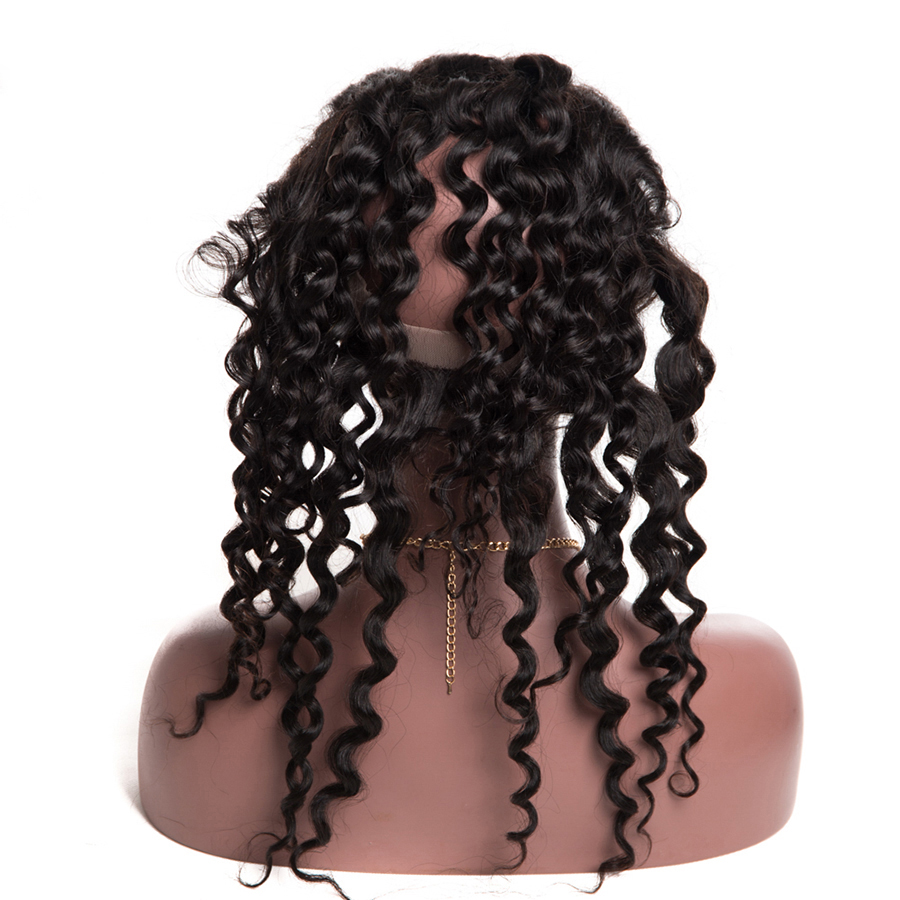 Xuchang Fuxin Human Hair 13x6 34 Inch Curly Top Quality Lace Frontal Wigs Deals Vendor Brazilian Water Wave Full Lace Wigs