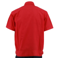 Red+Lapel+Man%27s+Tight+T-Shirt