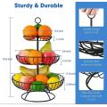 3 Tier Stainless Steel Creative Buah Keranjang