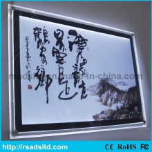 Popular Crystal LED Sign Light Box