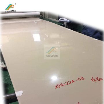 PEEK glass fiber filled reinforced extrusion sheet