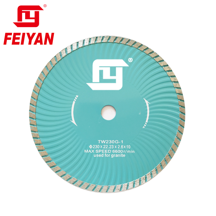 FEIYAN Wholesale China Sharp Turbo Diamond Dry Cutting Blade For Granie