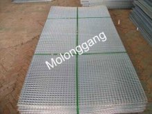 galvanized welded wire mesh panel, galvanized mesh fence panel