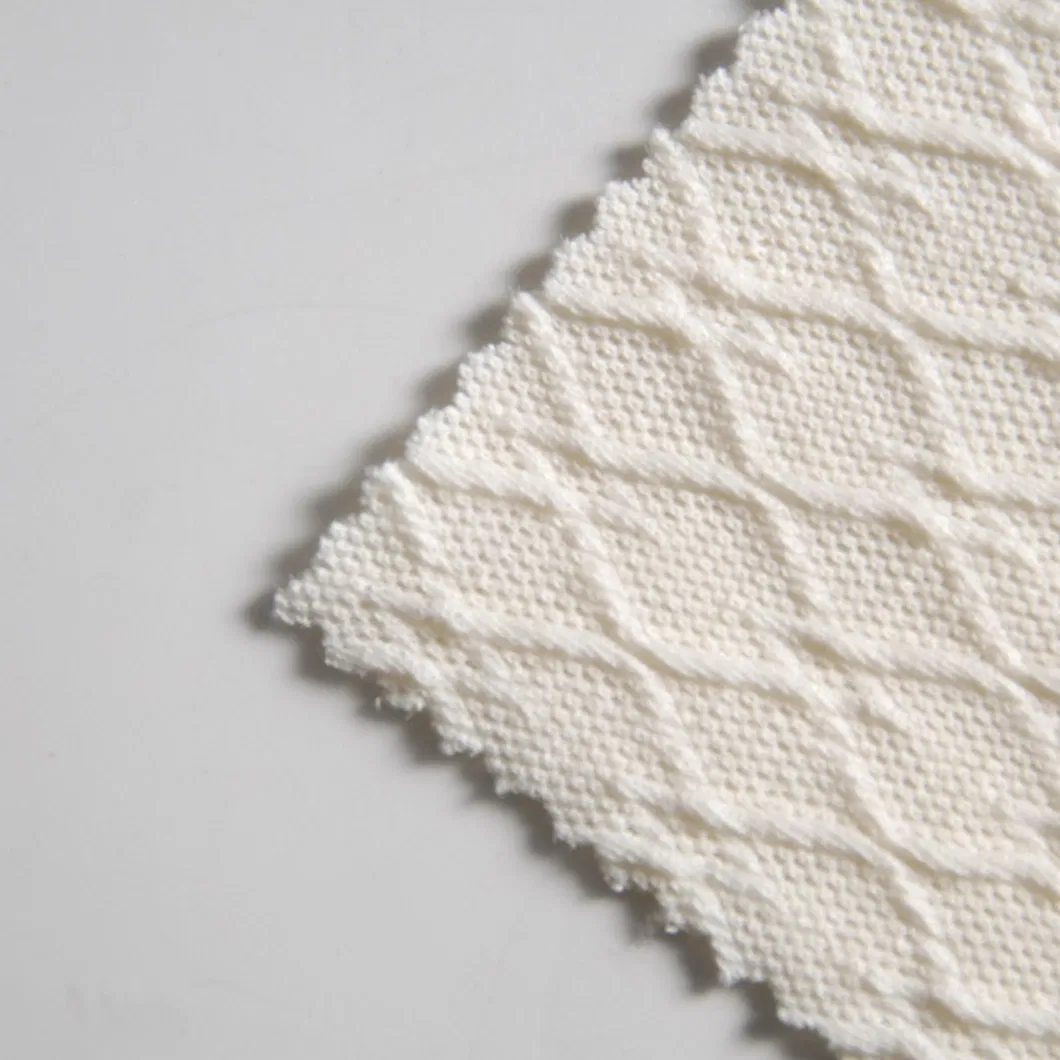 ช้อปปิ้งออนไลน์ขายร้อนผ้าโพลีเอสเตอร์และผ้าสแปนเด็กซ์ Jacquard สำหรับเสื้อผ้า