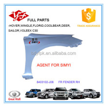 SIMYI Brand 8403102-J08 Great Wall Voleex C30 Right Front Fender
