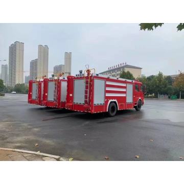 Caminhão de bombeiros de água de mobilidade de dongfeng 8 ton