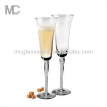 Fancy Champagne Flute Glass