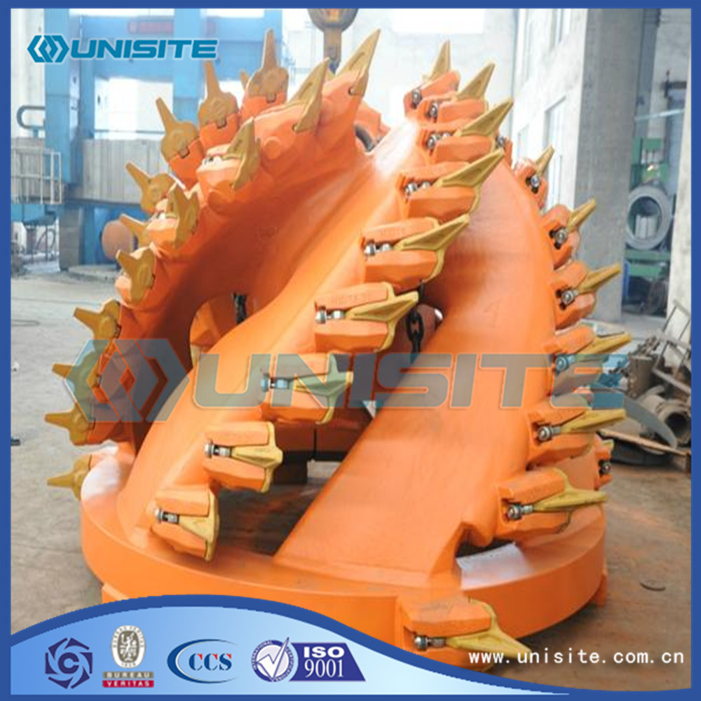 Marine dredge cutter heads