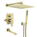 Brass Concealed Square Shower Set