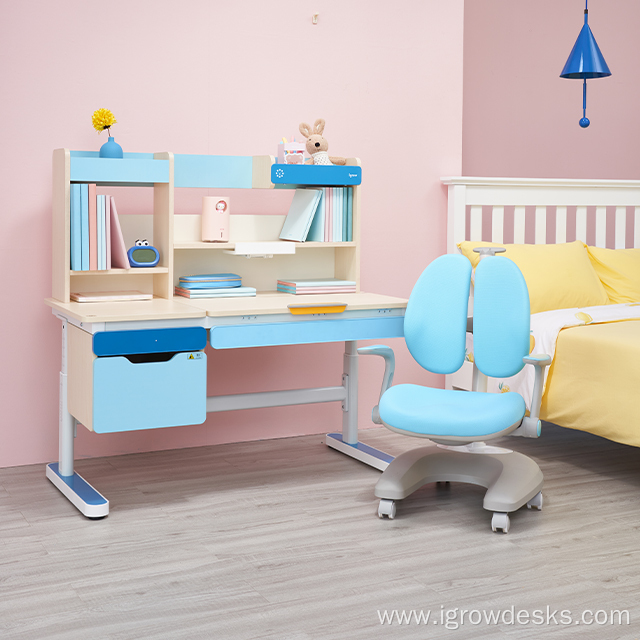 Smart study table children furniture set kid