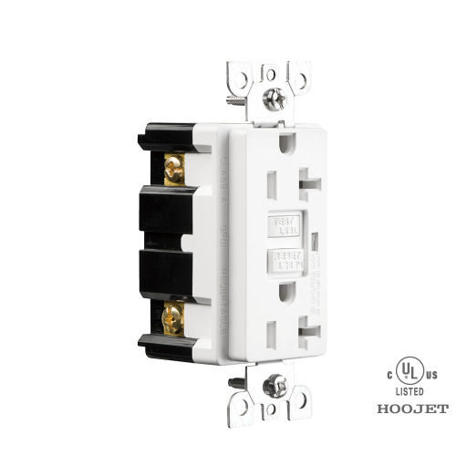 ETL Approved 20A GFCI Duplex Receptacle Us Socket