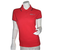 Women's lycra short sleeve polo T-Shirts