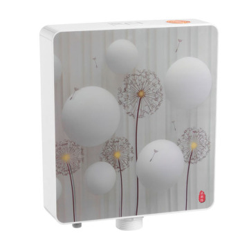 Slim Size Printing Plastic Wall Mounted Water Tank