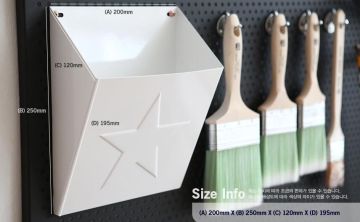 Wall Control Iron Pegboard