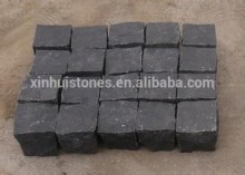 cheap natural black basalt cube stone from quarry directly