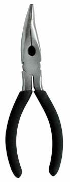 Bent Nose Pliers 160mm with Dipped Handle