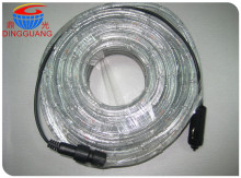 12V, 24V 2 Wires Horizontal White 3/8" LED Rope Lighting