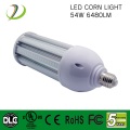 Aluminum 54W UL DLC led corn light