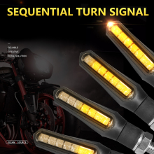 12v motorcycle motorbike bike led sequential led turn signal blinker light indicator