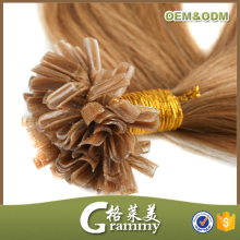 2016 alli express 100% human hair cheap cambodian hair remy u tip keratin nail tip hair extensions