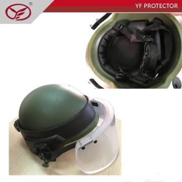 Aramid Ballistic Helmet /Military Kevlar Bulletproof Helmet/bulletproof helmet with visor