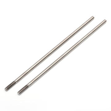 Wear-Resistant Precision Rolled Stainless Steel Shaft with Inner Thread Pin