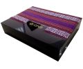 Embalagem de caixa de presente de madeira brilhante de luxo para Eid