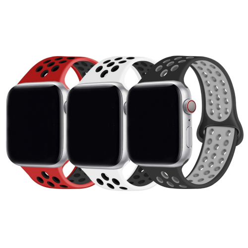 Banda di orologio apple in silicone personalizzato